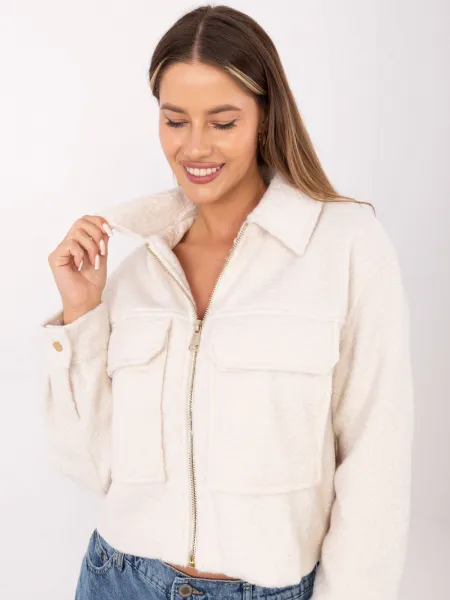 Jacket-D46015XB43434A1-ecru