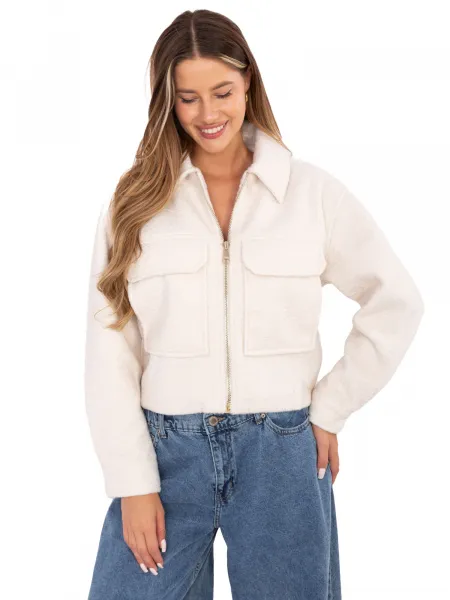 Jacket-D46015XB43434A1-ecru
