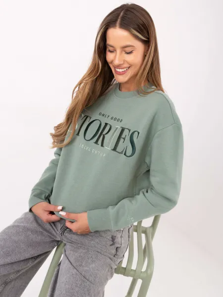 Pistachio-D10608BC02801A3NO sweatshirt