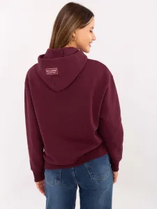 Sweatshirt-D10608BC02802A4NO-burgundy