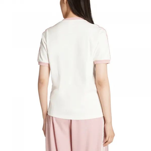 adidas Ruffle 3-Stripes Tee W "Off White" (KC8821)