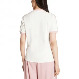 adidas Ruffle 3-Stripes Tee W "Off White" (KC8821)