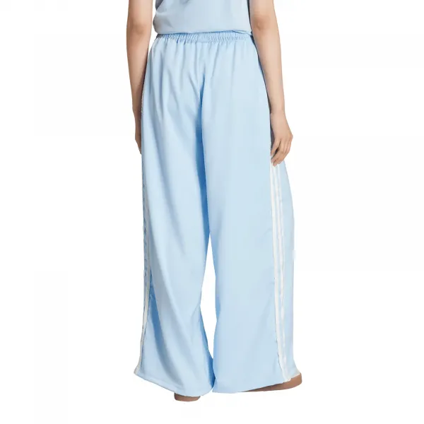 adidas Ruffle 3-Stripes Wide Leg Pants W "Clear Sky" (KC8814)