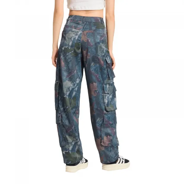 adidas Satin Cargo Pants W "Black" (KE3741)