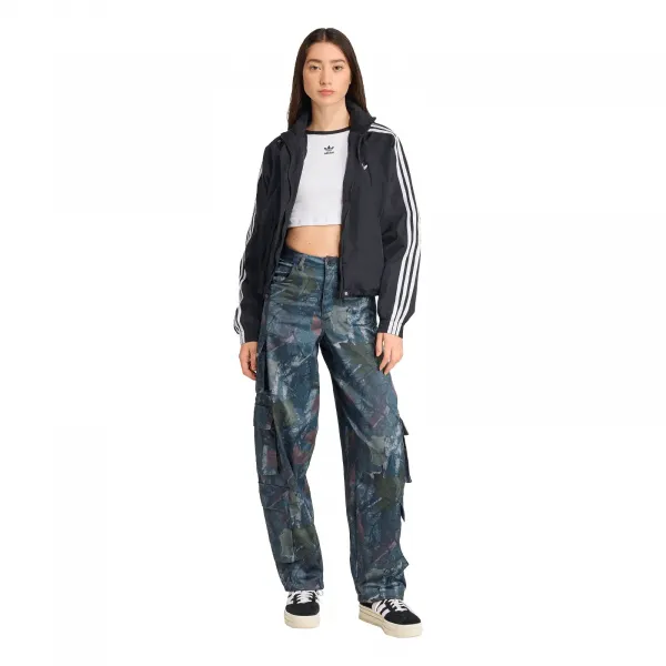 adidas Satin Cargo Pants W "Black" (KE3741)