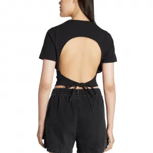 adidas Cut Out Rib Tee W "Black" (KC8804)