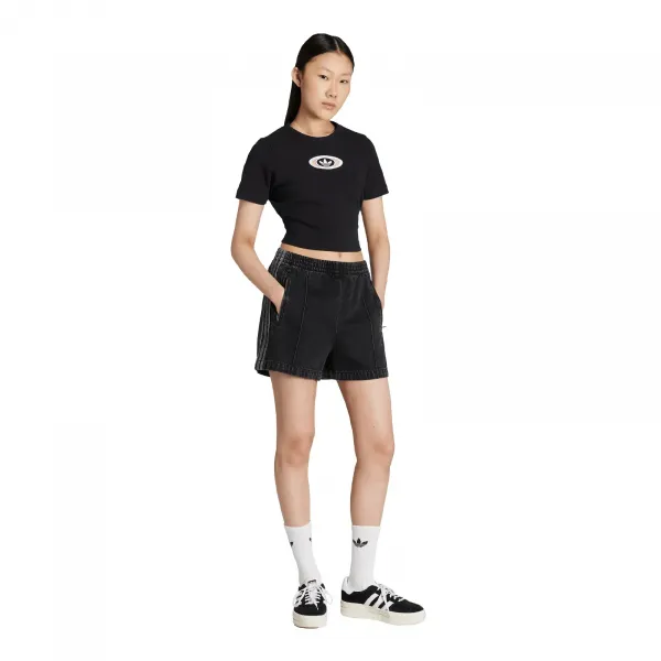 adidas Cut Out Rib Tee W "Black" (KC8804)