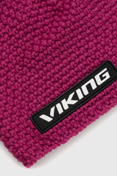 Čiapka Viking Berg Gore-Tex ružová farba, vlnená, 215/14/0228