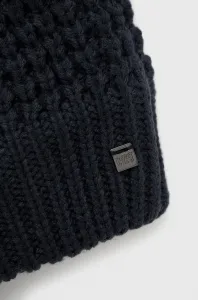 Čiapka Helly Hansen tmavomodrá farba, z hrubej pleteniny