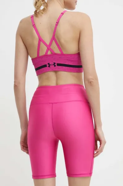 Under Armour HG ARMOUR BIKE SHORT Dámske kraťasy, ružová, veľkosť