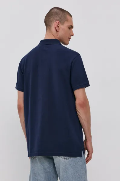 Polo tričko Levi's 35883.0005-Blues, pánske, tmavomodrá farba, jednofarebné