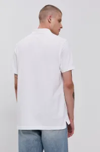Polo tričko Levi's 35883.0003-Neutrals, pánske, biela farba, jednofarebné