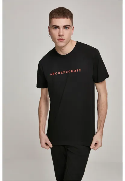 Black ABC T-shirt