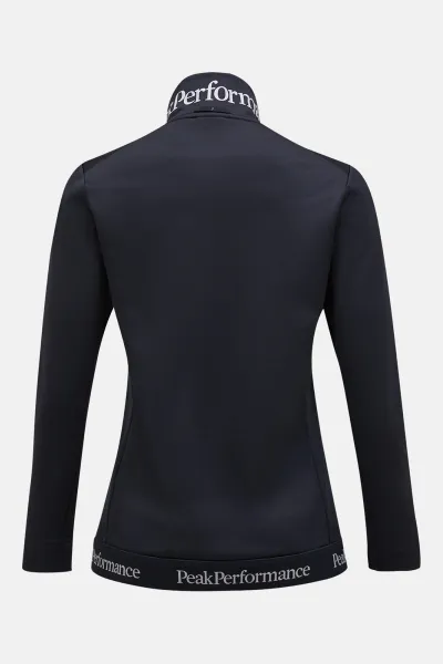 Mikina Peak Performance W Rider Tech Zip Jacket Black