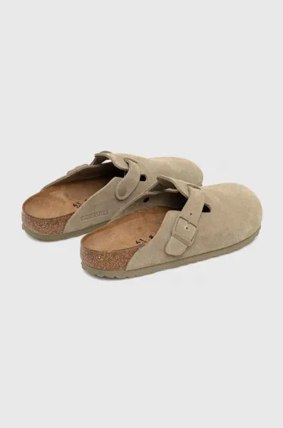Birkenstock Boston Leve "Faded Khaki" (1025844)
