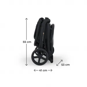 Kočík Kinderkraft Nubi 3 Farba: Midnight Black