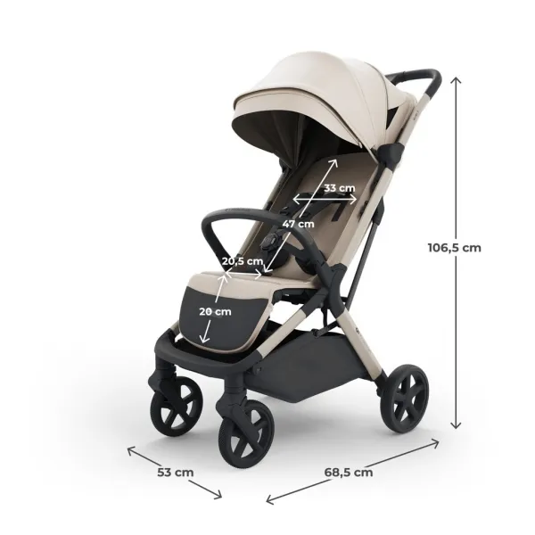 Kočík Kinderkraft Nubi 3 Farba: Dark Ruby