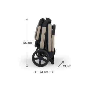 Kočík Kinderkraft Nubi 3 Farba: Dark Ruby