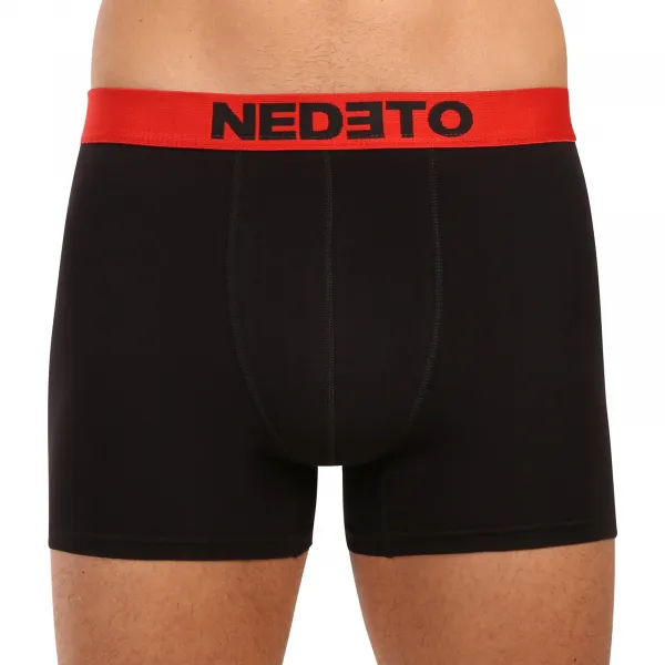 8PACK pánske boxerky Nedeto čierne (8NBC1) M, trenky