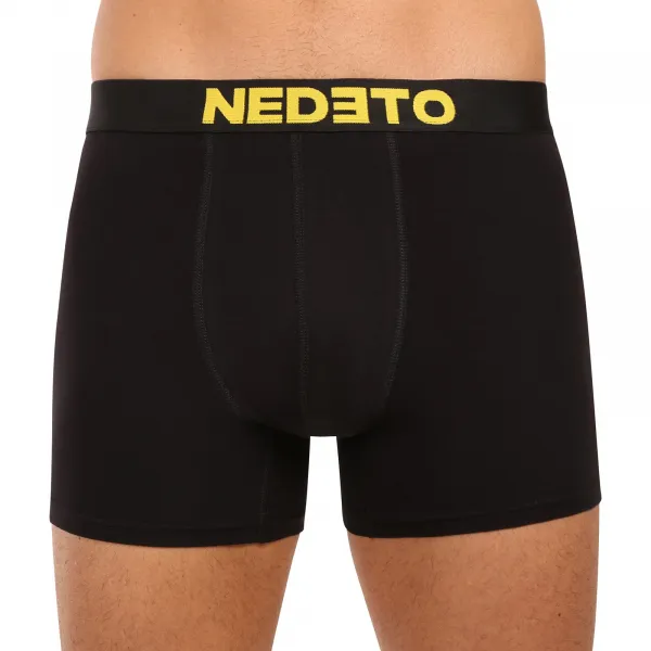 5PACK pánske boxerky Nedeto čierne (5NBC2) M, trenky