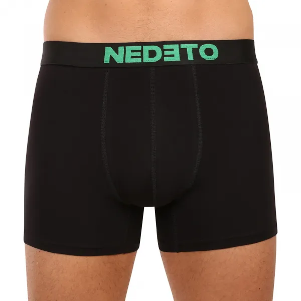 5PACK pánske boxerky Nedeto čierne (5NBC2) M, trenky