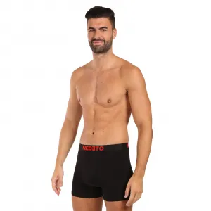 5PACK pánske boxerky Nedeto čierne (5NBC2) M, trenky