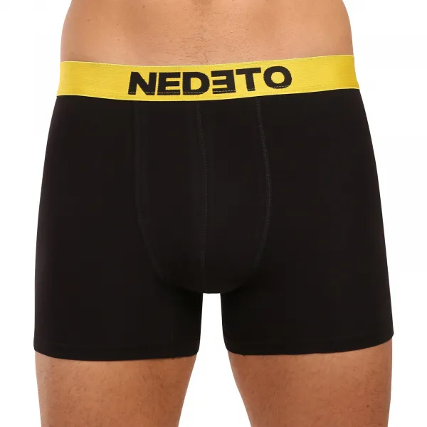 8PACK pánske boxerky Nedeto čierne (8NBC1) M, trenky