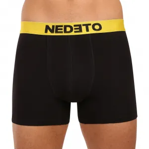 8PACK pánske boxerky Nedeto čierne (8NBC1) M, trenky