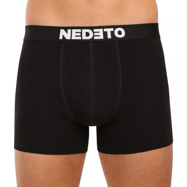 5PACK pánske boxerky Nedeto čierne (5NBC1) L, trenky