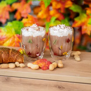 4Home Termo pohár Autumn Hot&Cool 350 ml, 2 ks