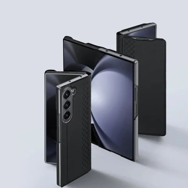 Dux Ducis Brill knižkové puzdro na Samsung Galaxy Z Fold 6, čierny