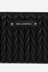 Peňaženka Karl Lagerfeld dámska, čierna farba, A3W32038