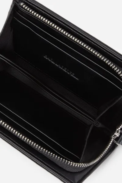 Peňaženka Karl Lagerfeld dámska, čierna farba, A3W32037