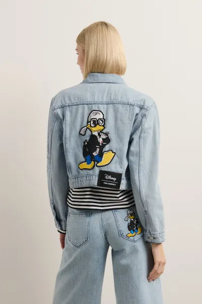Rifľová bunda Karl Lagerfeld prechodná, A3W14054