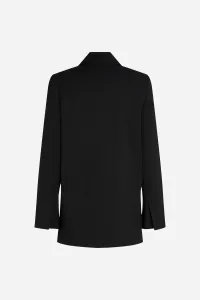 Sako Karl Lagerfeld Fashion Biker Blazer Black