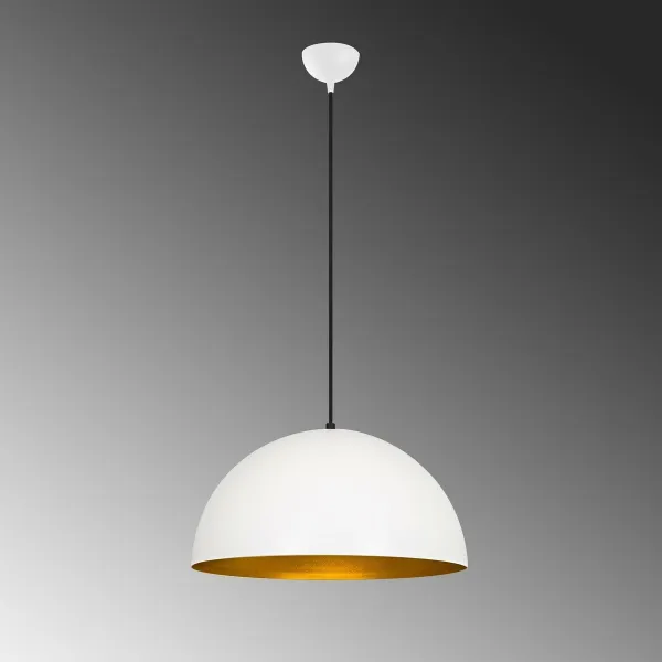 Závesný luster Mini Sivani - MR - 719, biela-zlatá