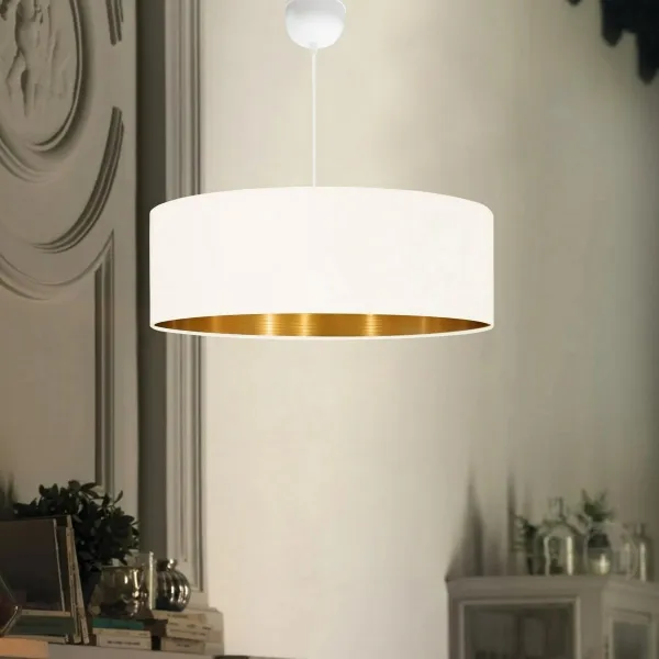 Závesný luster AYD-3549 Aurora, biela
