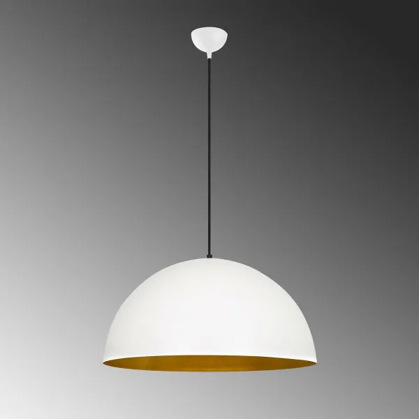 Závesný luster Sivani - MR - 720, biela-zlatá