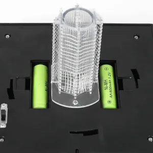 Bluegarden Solárne LED svietidlo Borno 57 cm proti hmyzu čierne