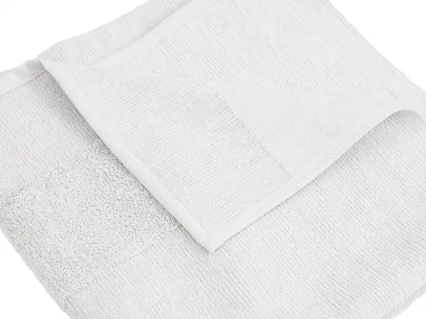 Súprava uterákov CARRARA 1ks 60x100 cm a 1ks 40x55 cm 100% bavlna, biela