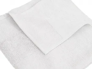 Súprava uterákov CARRARA 1ks 60x100 cm a 1ks 40x55 cm 100% bavlna, biela