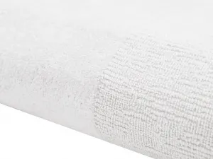 Súprava uterákov CARRARA 1ks 60x100 cm a 1ks 40x55 cm 100% bavlna, biela
