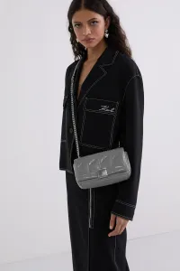 Kabelka Karl Lagerfeld K/Kuilt Sp Sm Wrinkle Cb Cloud Grey