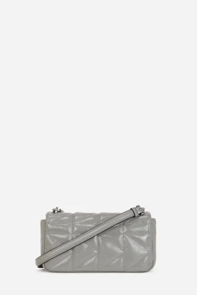 Kabelka Karl Lagerfeld K/Kuilt Sp Sm Wrinkle Cb Cloud Grey