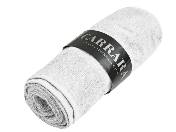 Súprava uterákov CARRARA 1ks 60x100 cm a 1ks 40x55 cm 100% bavlna, biela
