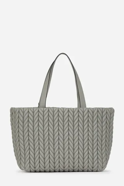 Kabelka Karl Lagerfeld K/Weave Lg Tote Cloud Grey