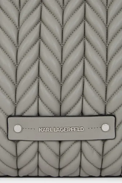Kabelka Karl Lagerfeld K/Weave Lg Tote Cloud Grey