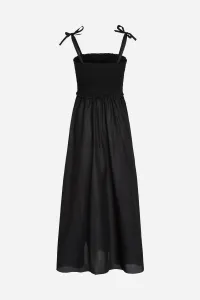 Plážové Oblečenie Karl Lagerfeld Karl Dna Signature Ankle Dress Black