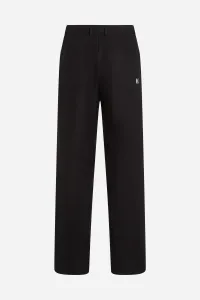 Nohavice Karl Lagerfeld Contrast Stitch Pant Black