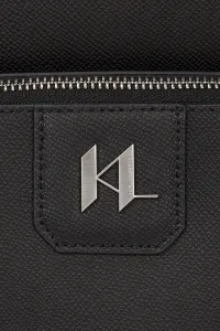 Batoh Karl Lagerfeld K/Monogram Leather Backpack Black